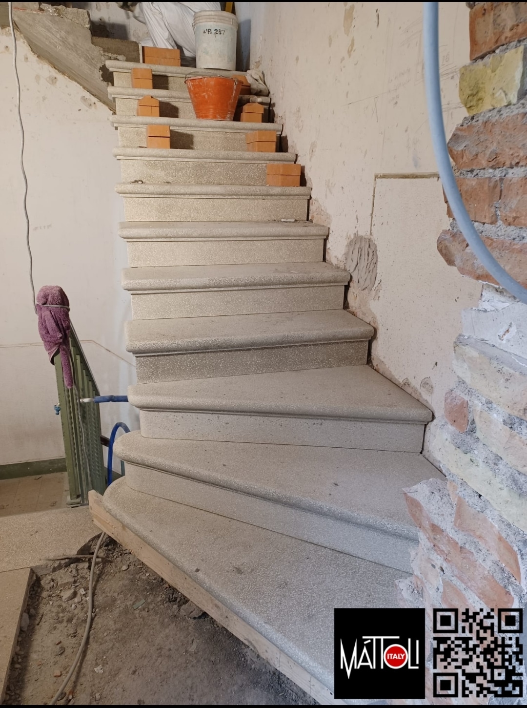 Marble Chips Staircase