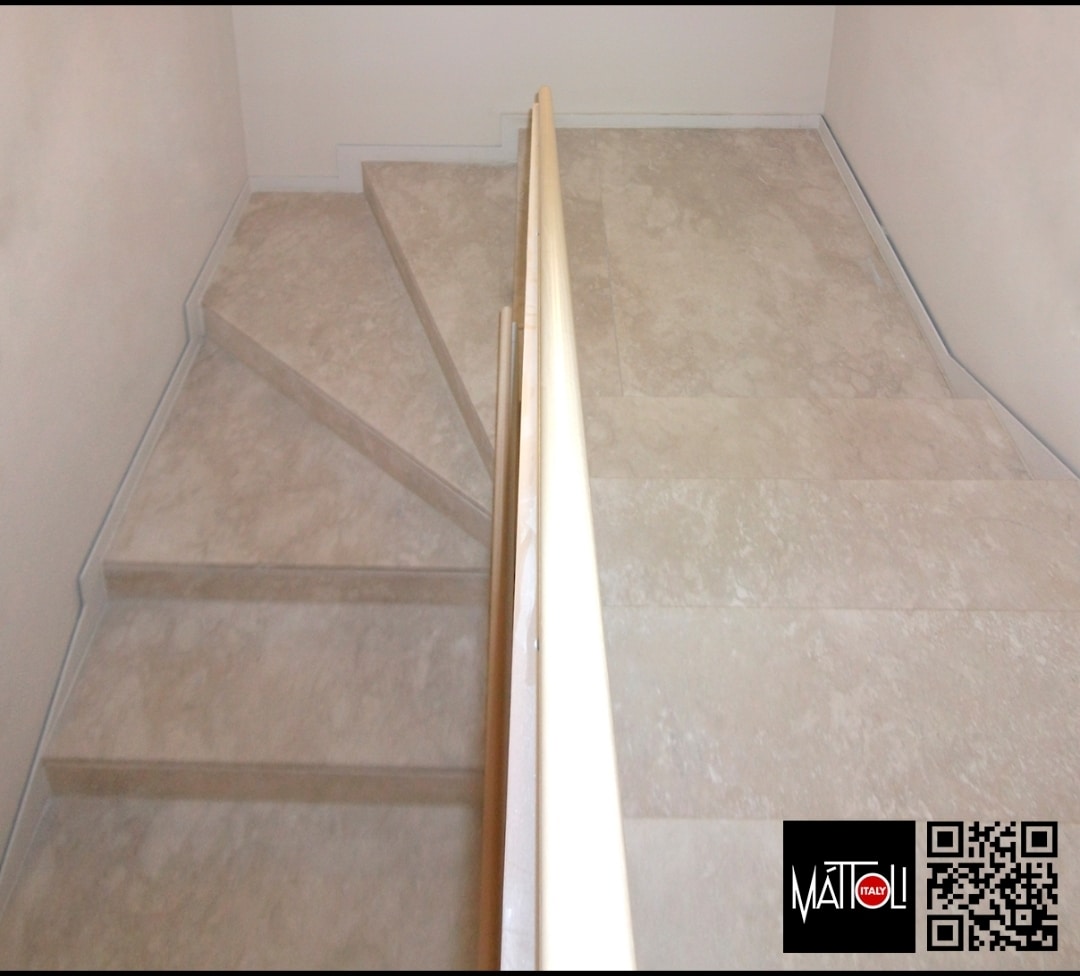 Travertine Staircase